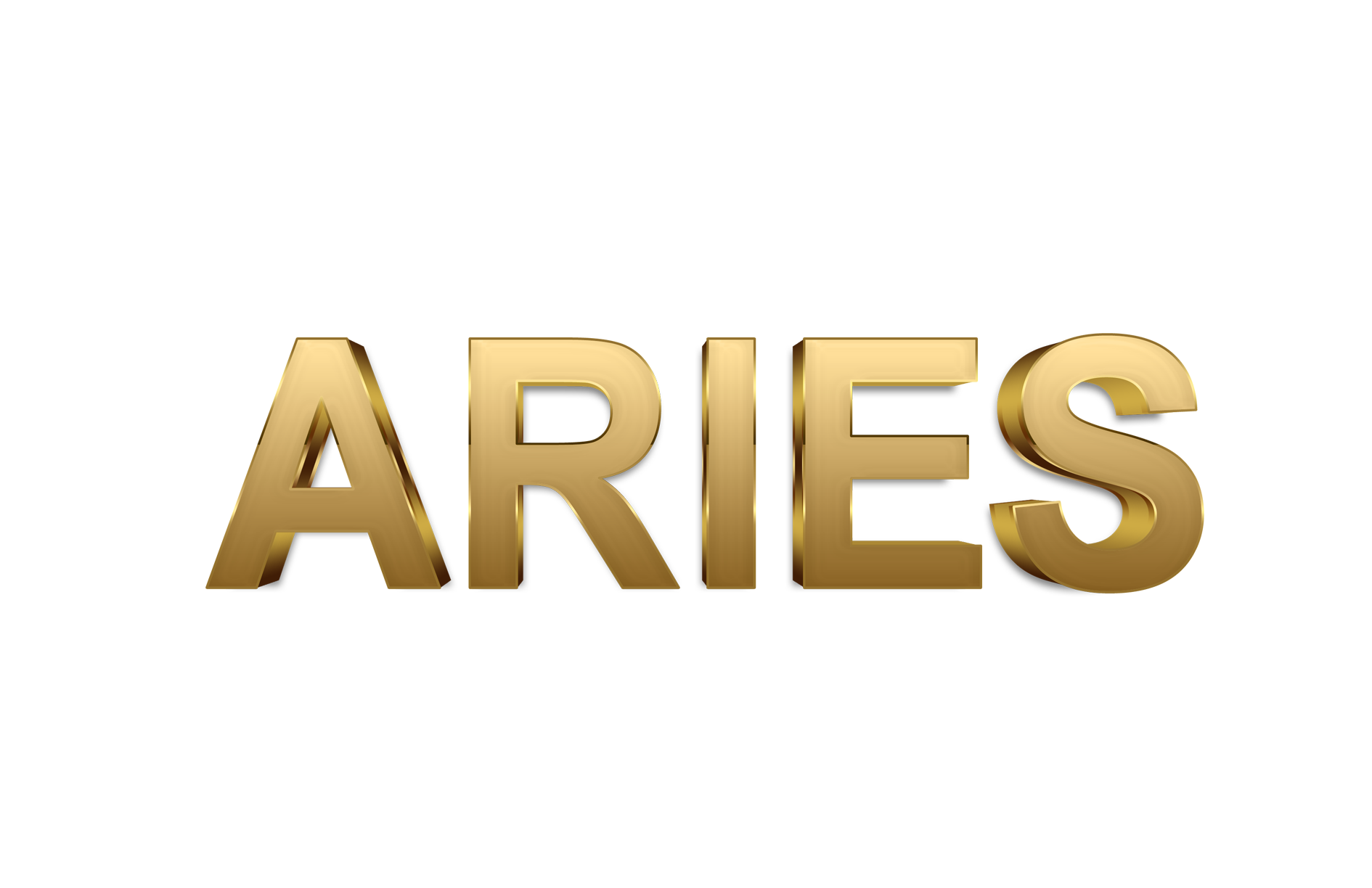 Aries word png, Aries png, word Aries gold text typography PNG images free